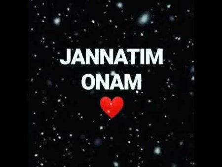 Онам онам жаннатим онам