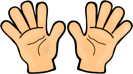 Ладони мультяшные