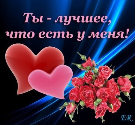 Я тебя люблю мой родной