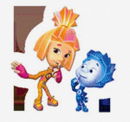 Фиксики Симка и Нолик