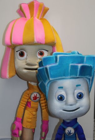 Фиксики Симка и Нолик