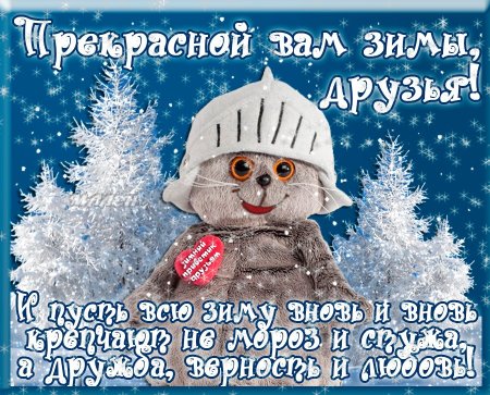 Зимние пожелания прикольные