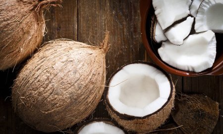 Кокос внутри