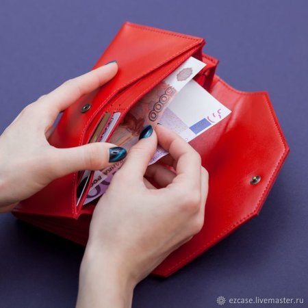 Кошелек с деньгами
