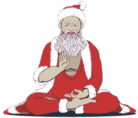 Дед Мороз йог