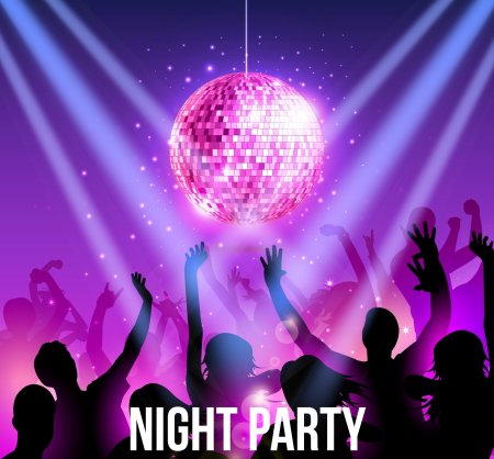 Картина дискотека