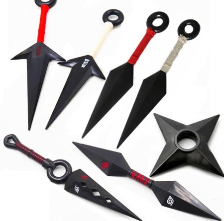 Наруто сюрикен и кунай