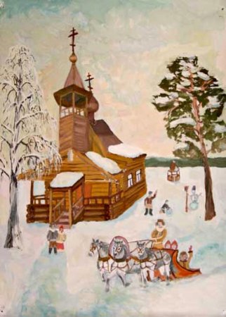 Православные Рождественские рисунки