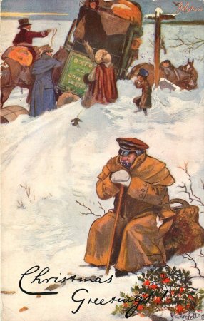 Открытки с Крещением старые