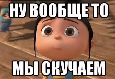 Мы соскучились