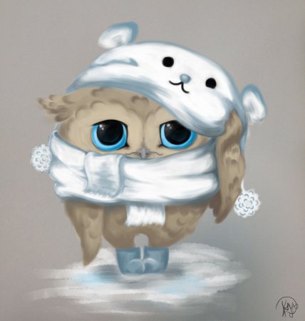 Мультяшка в шапке