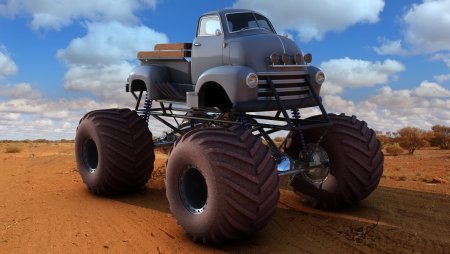 Chevrolet 3100 монстр трак