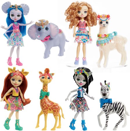 Кукла Энчантималс Луэлла лама