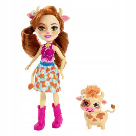 Куклы Энчантималс коровка Кейли