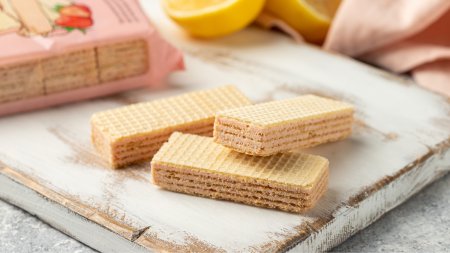 Вафли магазинные