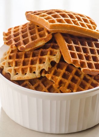 Вафли в электровафельнице