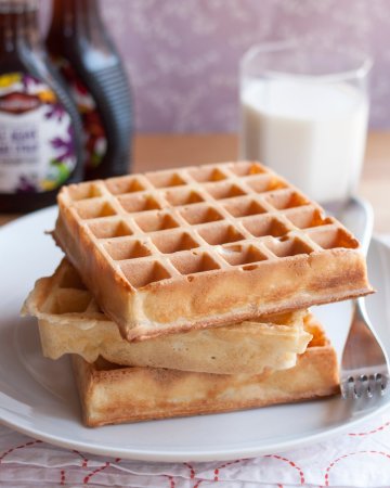 Венские вафли в электровафельнице