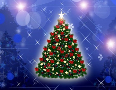 Елочка нарядная