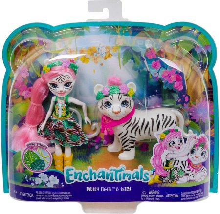 Кукла Enchantimals белый тигр