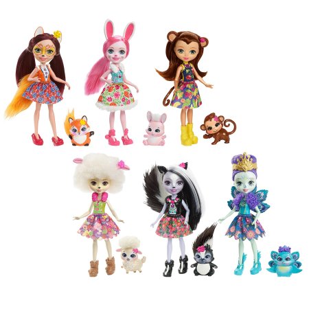 Куклы зверята Enchantimals