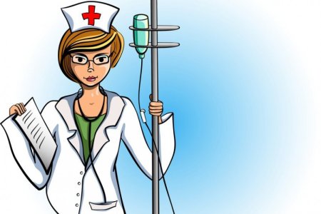 Медсестра рисунок