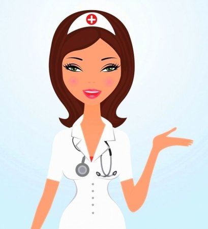 Медсестра мультяшная