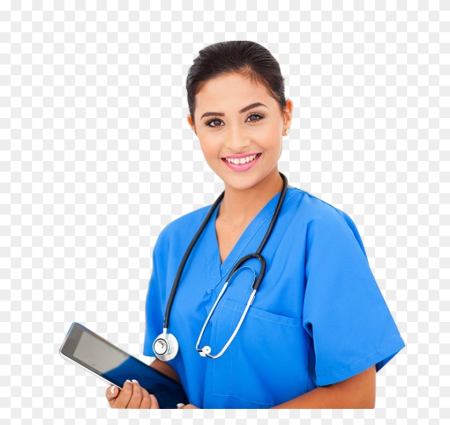 Девушка врач