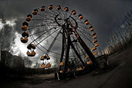 Чертово колесо в Чернобыле