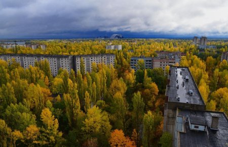 Зона отчуждения город Припять