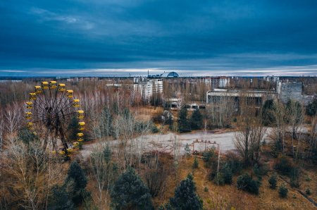 Чернобыль зона отчуждения город Припять