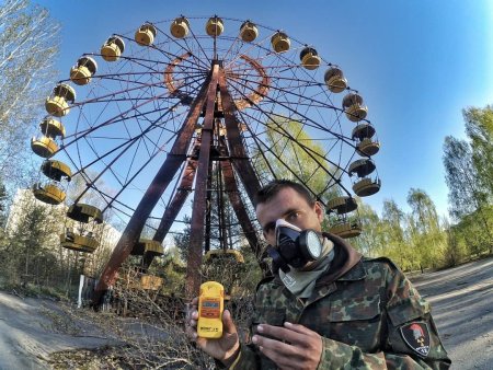 Зона отчуждения город Припять