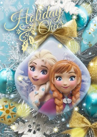 Холодное сердце Рождество Эльзы Анны