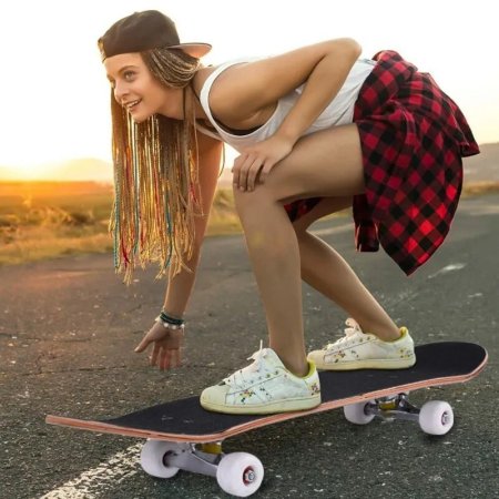 Скейтборд для девочек деревянный