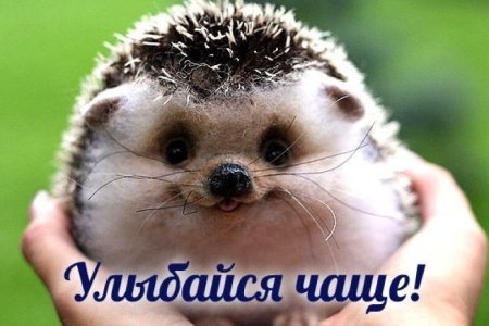 Улыбайся чаще и не грусти