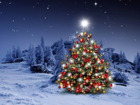 Новогодняя ель