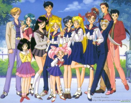 Sailor Moon мультсериал кадры