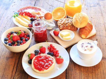 Вкусный и красивый завтрак