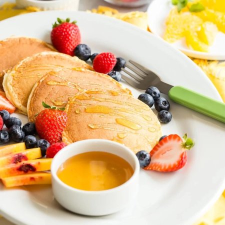 Красивый завтрак