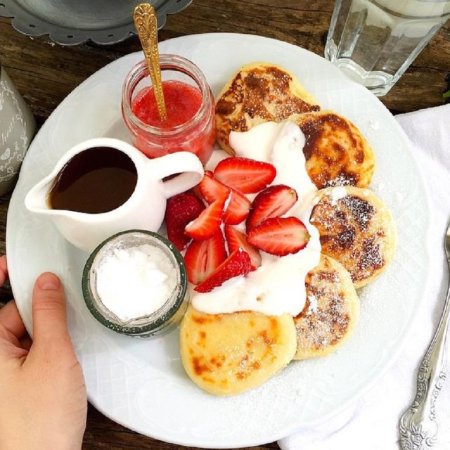 Завтрак для девушки