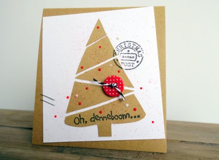 Необычные открытки к Рождеству своими руками