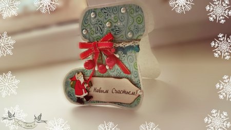 Новогодние открытки оригинальные