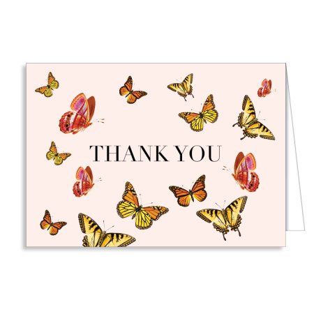 Стильные открытки thank you Love
