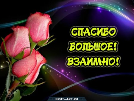 Спасибо взаимно