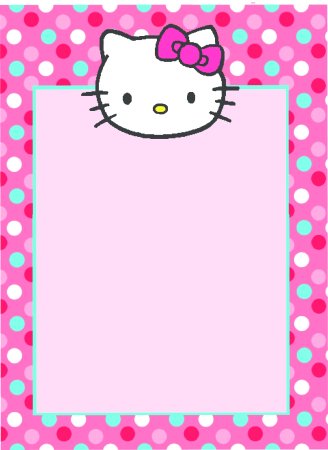 Пригласительные Хеллоу Китти