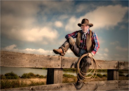 Чарльз Сэмпсон ковбой