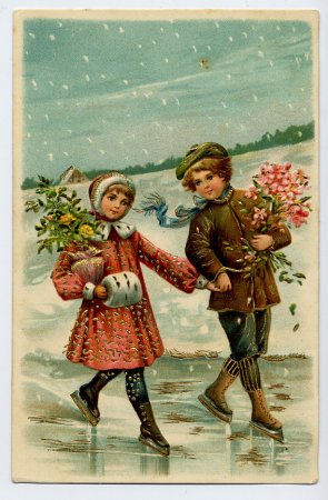 Дореволюционные открытки с детьми