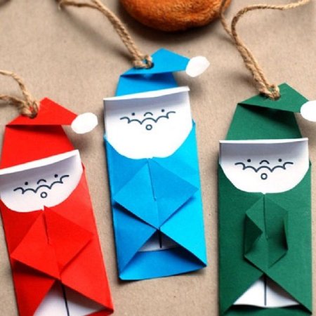 Подарки на новый год из бумаги