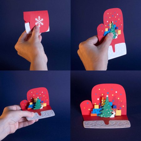 Поп ап открытки