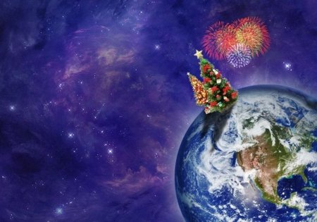 Новый год в космосе