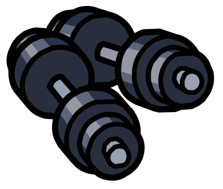 Гантели мультяшные